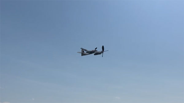 successful launch of the Welkin built by Oliver Sand