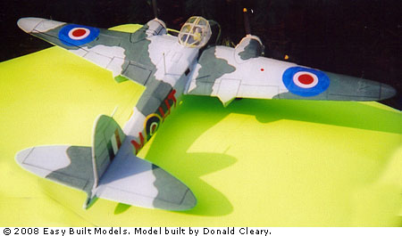 kit D01 de Havilland Mosquito Bomber