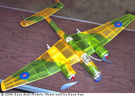 kit D07 Handley-Page Hampden Bomber