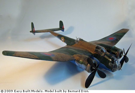 kit D07 Handley-Page Hampden Bomber
