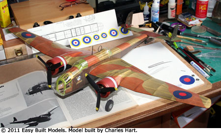 kit D07 Handley-Page Hampden Bomber