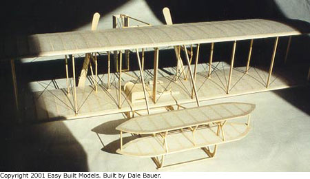 kit D10LC Wright Flyer I (Laser Cut)