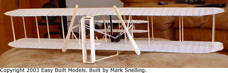 kit D10LC Wright Flyer I (Laser Cut)
