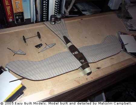 kit D12LC Etrich Taube (Laser Cut)