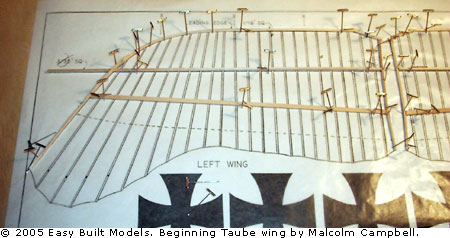 kit D12LC Etrich Taube (Laser Cut)
