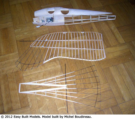 kit D12LC Etrich Taube (Laser Cut)
