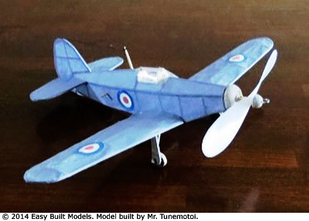 kit FF42 Hawker Hurricane - FAC Dime Scale