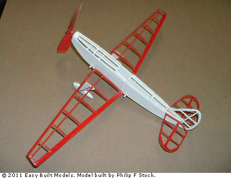 kit FF46 Red Flash Race Plane - FAC Dime Scale