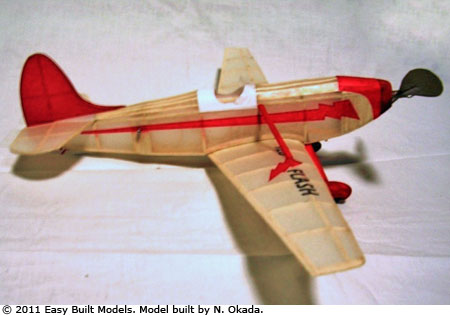 kit FF46 Red Flash Race Plane - FAC Dime Scale