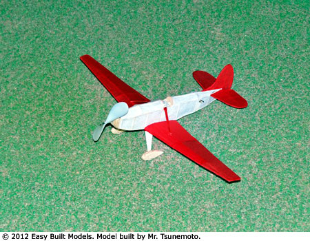 kit FF46 Red Flash Race Plane - FAC Dime Scale