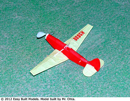 kit FF46 Red Flash Race Plane - FAC Dime Scale