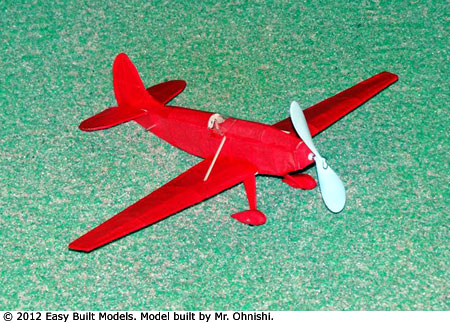 kit FF46 Red Flash Race Plane - FAC Dime Scale