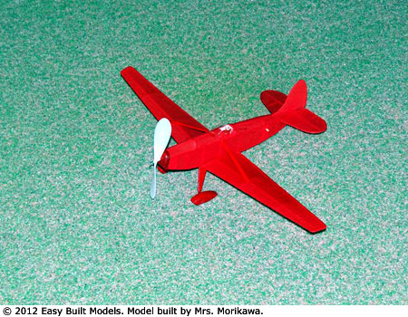 kit FF46 Red Flash Race Plane - FAC Dime Scale