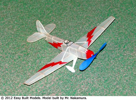 kit FF46 Red Flash Race Plane - FAC Dime Scale
