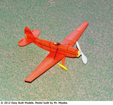 kit FF46 Red Flash Race Plane - FAC Dime Scale