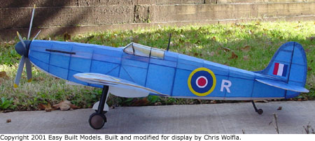 kit FF55 Supermarine Spitfire Mk 1A