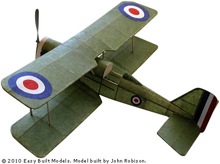 kit LC63 Royal Aircraft Factory SE5 (LASER CUT)