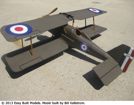 kit LC63 Royal Aircraft Factory SE5 (LASER CUT)
