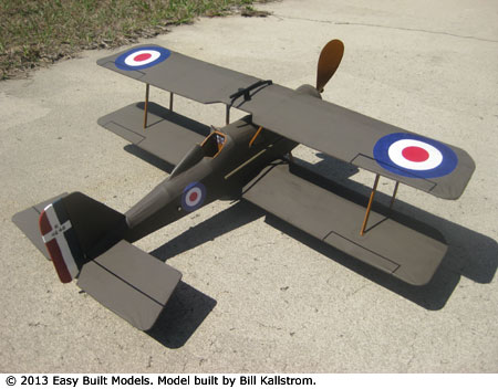 kit LC63 Royal Aircraft Factory SE5 (LASER CUT)