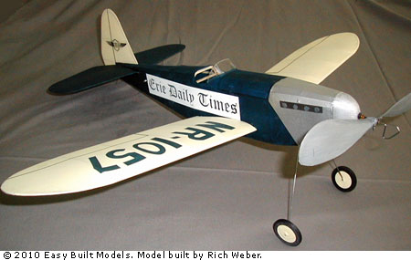 kit LC92 Erie Daily Times Junior Pilot (Laser Cut)