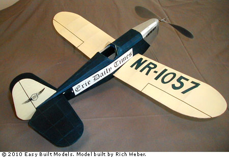 kit LC92 Erie Daily Times Junior Pilot (Laser Cut)
