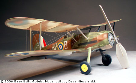kit LC98 Gloster Gladiator (Laser Cut)