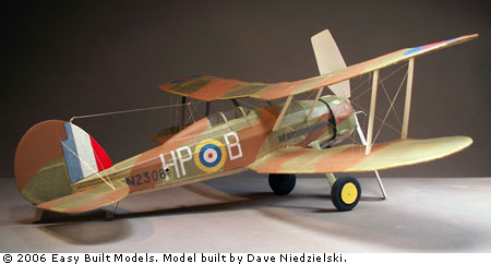 kit LC98 Gloster Gladiator (Laser Cut)