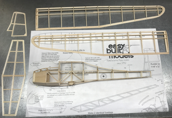 kit G10LC Slingsby Prefect Glider (Laser Cut)