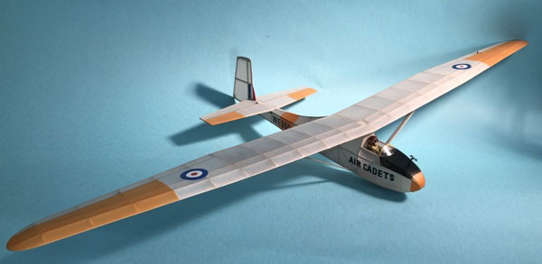 kit G10LC Slingsby Prefect Glider (Laser Cut)