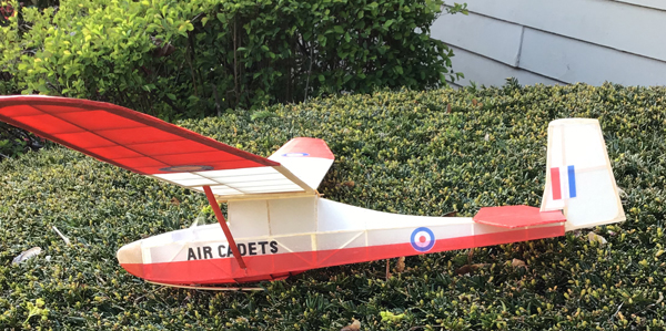 kit G10LC Slingsby Prefect Glider (Laser Cut)
