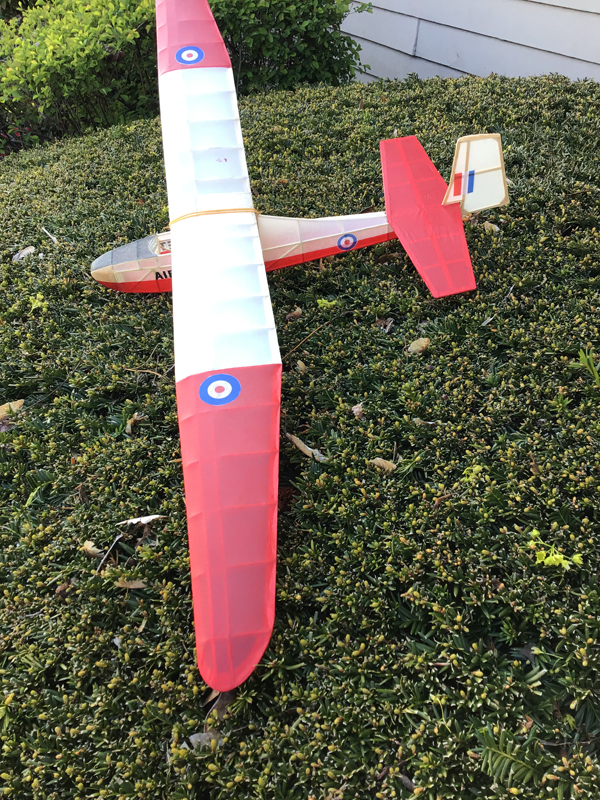 kit G10LC Slingsby Prefect Glider (Laser Cut)