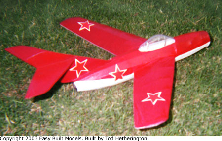 kit JX02 Mikoyan-Gurevich MiG 15