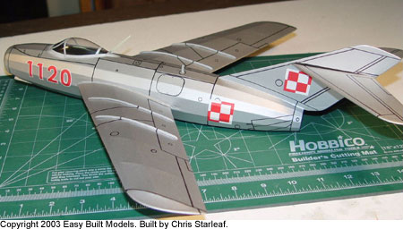 kit JX02 Mikoyan-Gurevich MiG 15