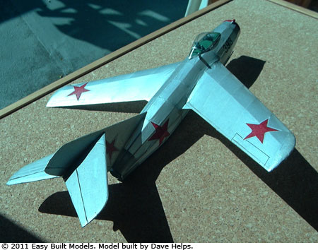 kit JX02 Mikoyan-Gurevich MiG 15