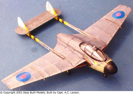 kit JX05 de Havilland D.H. 112 Venom