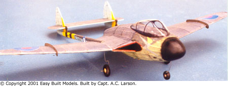 kit JX05 de Havilland D.H. 112 Venom