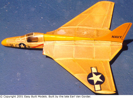 kit JX08 Douglas F4D (F6) Skyray