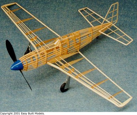 kit LC102 North american P-51B Mustang (Laser Cut)