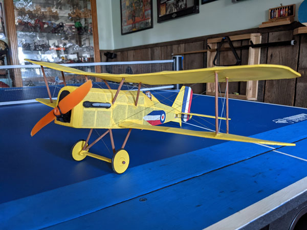 kit LC63 Royal Aircraft Factory SE5 (LASER CUT)