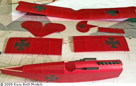 kit PD-08 Fokker D. VII (Laser Cut)