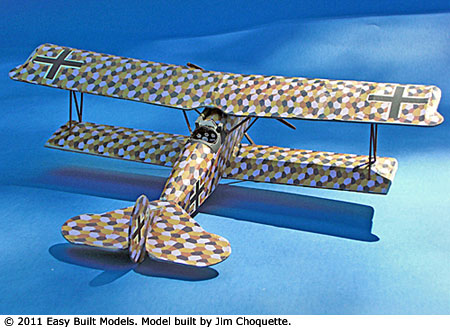 kit PD-08 Fokker D. VII (Laser Cut)