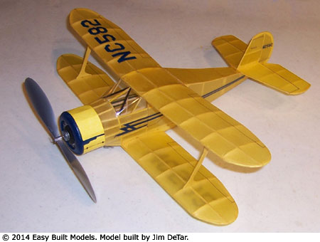 Jim DeTar's build of Rich Weber's Staggerwing design