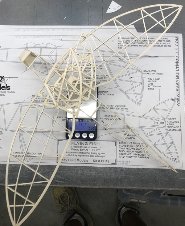 kit PD19 Pres Bruning's Flying-Fish Embryo (Laser Cut)