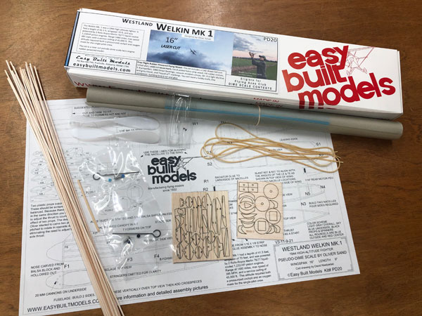 Westland Welkin Mk. 1 (Laser Cut)