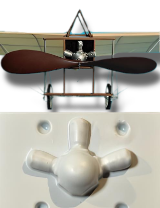 Picture of Bleriot XI, Anzani engine