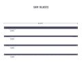 Picture of Assorted Blades for Coping Saw