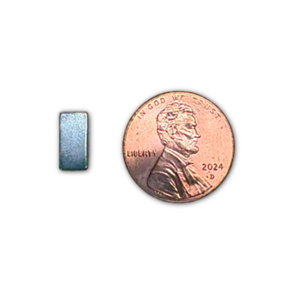 Picture of Rectangular Magnet - 3/8" x 3/16" x 1/8" (10x5x3mm)