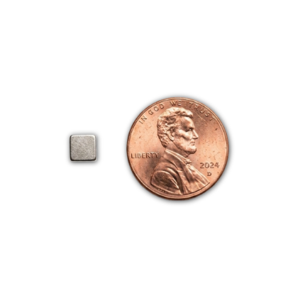 Picture of Rectangular Magnet - 3/16" x 3/16" x 1/16" (5x5x2mm)