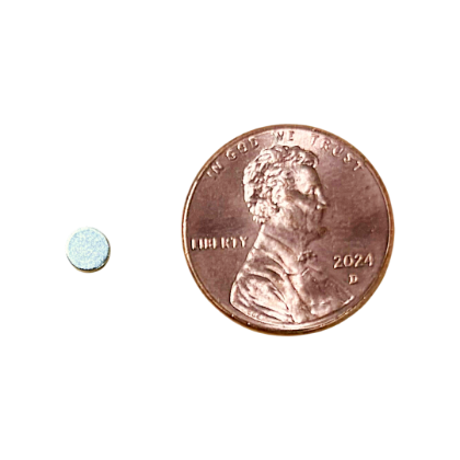 Picture of Round Magnet - 5/32" x 1/16" (4mm X 2mm)
