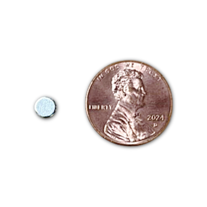Picture of Round Magnet - 3/16" x 1/16" (5mm X 2mm)